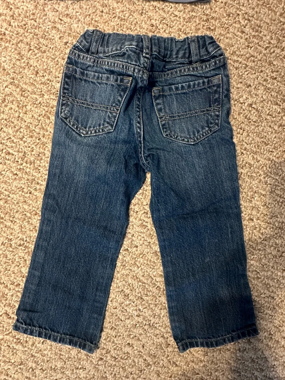 Toddler Long Sleeve Henley Top and Jeans Set - Picture 8 of 8